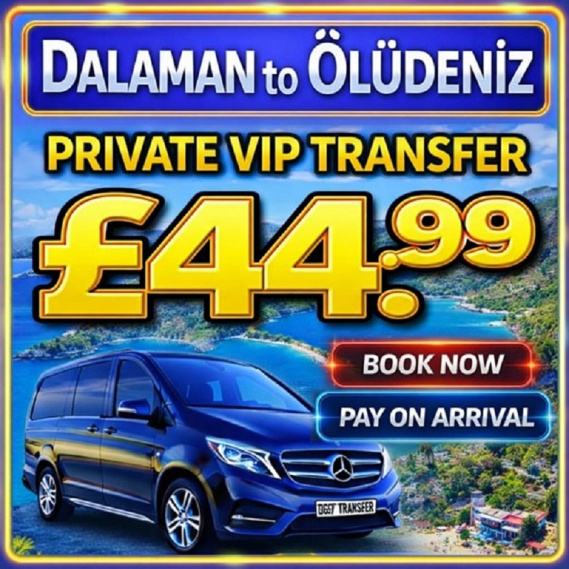 Dalaman to Marmaris private transfer taxi service